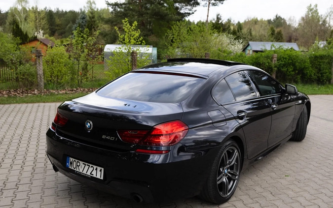 BMW Seria 6 cena 124800 przebieg: 126250, rok produkcji 2014 z Rydułtowy małe 742